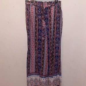 Patterned dress pants